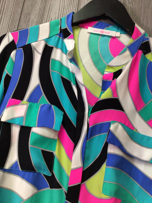 Alice & Trixie Blouse Silk Size Small